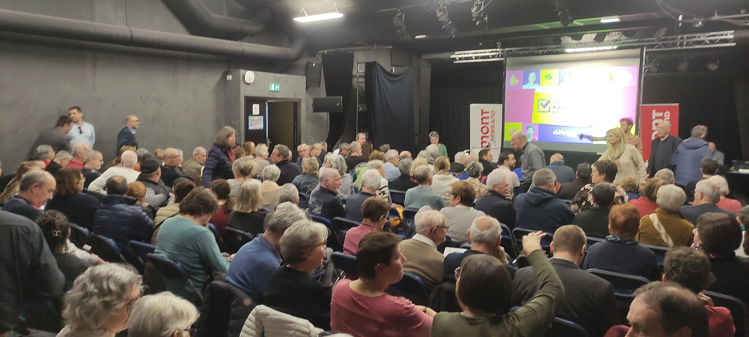 réunion publique du 19 mars 2024 maison de quartier de L'oradou