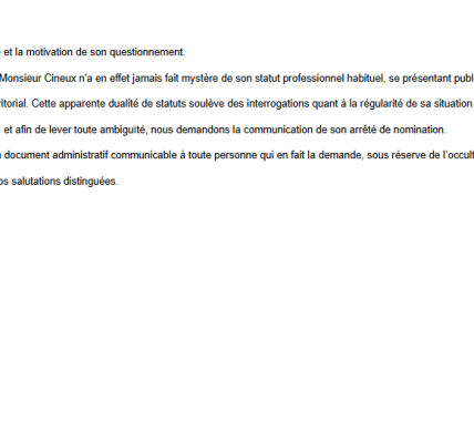vccm réponse
