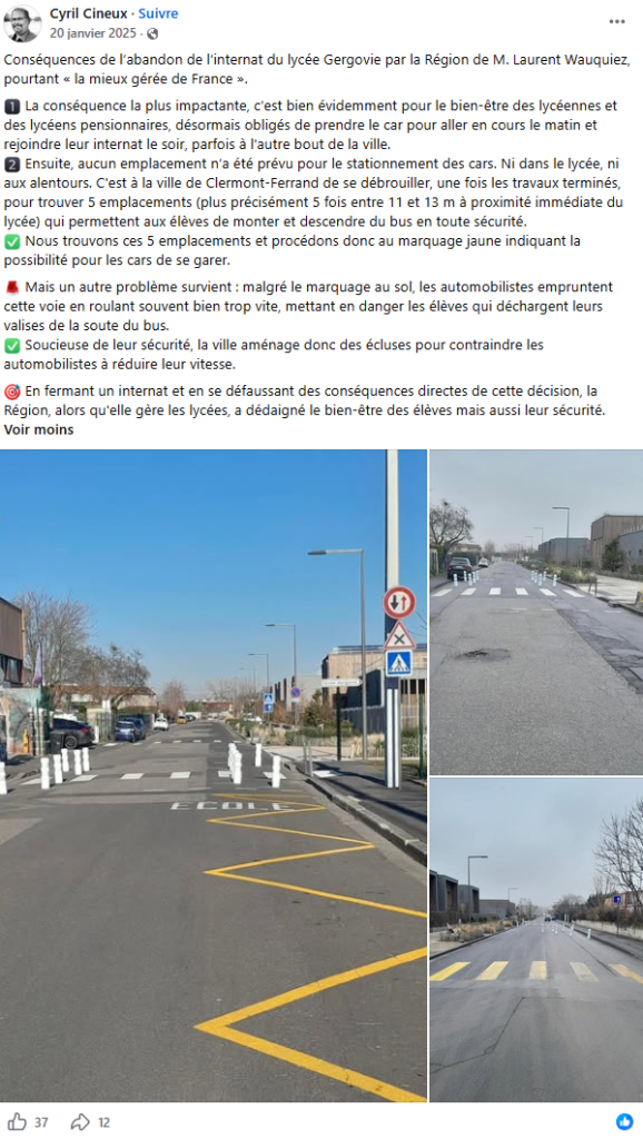 Cyril Cineux Critique région exemple 1